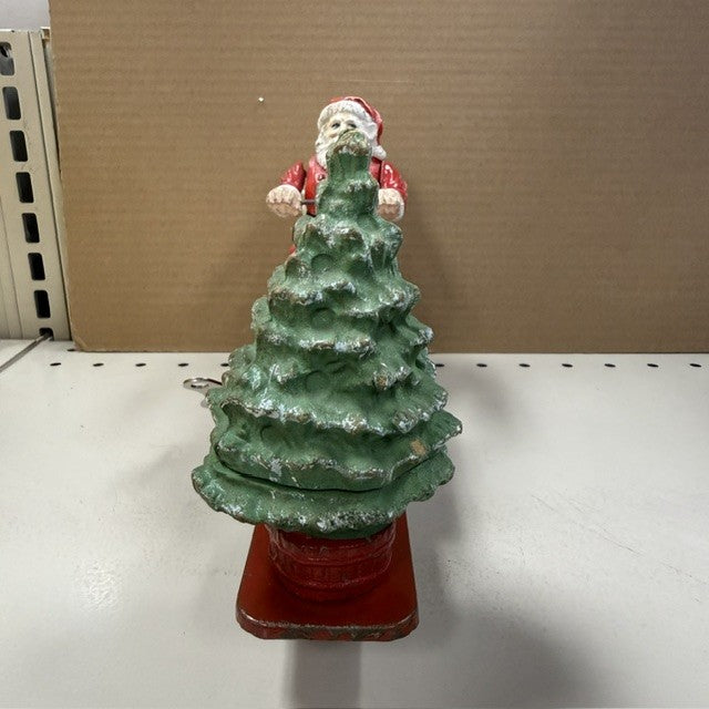 1105 Very Rare Santa Pre-War Handcar