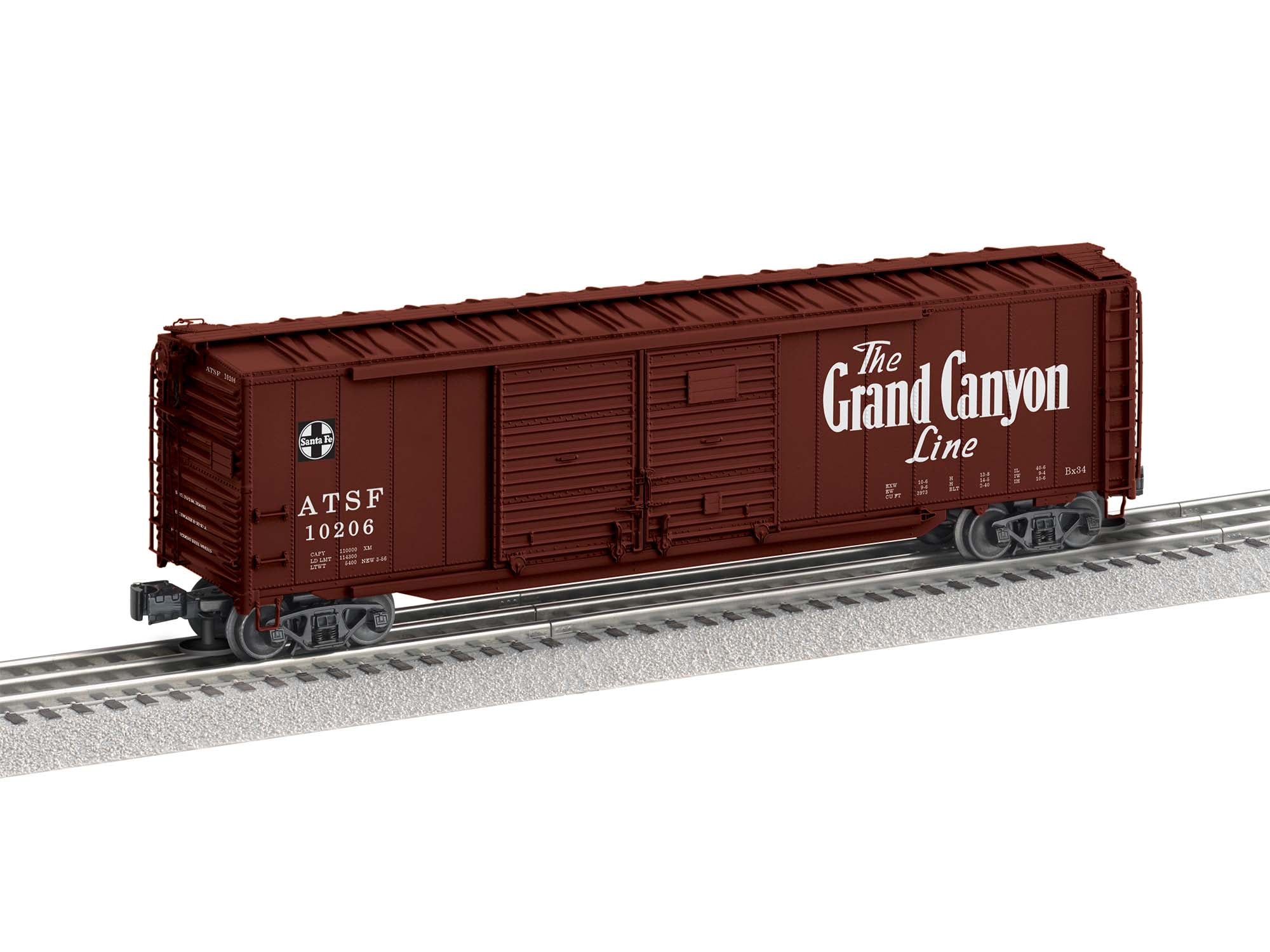 S.F. #10206 GRAND CANYON DD BOX CAR