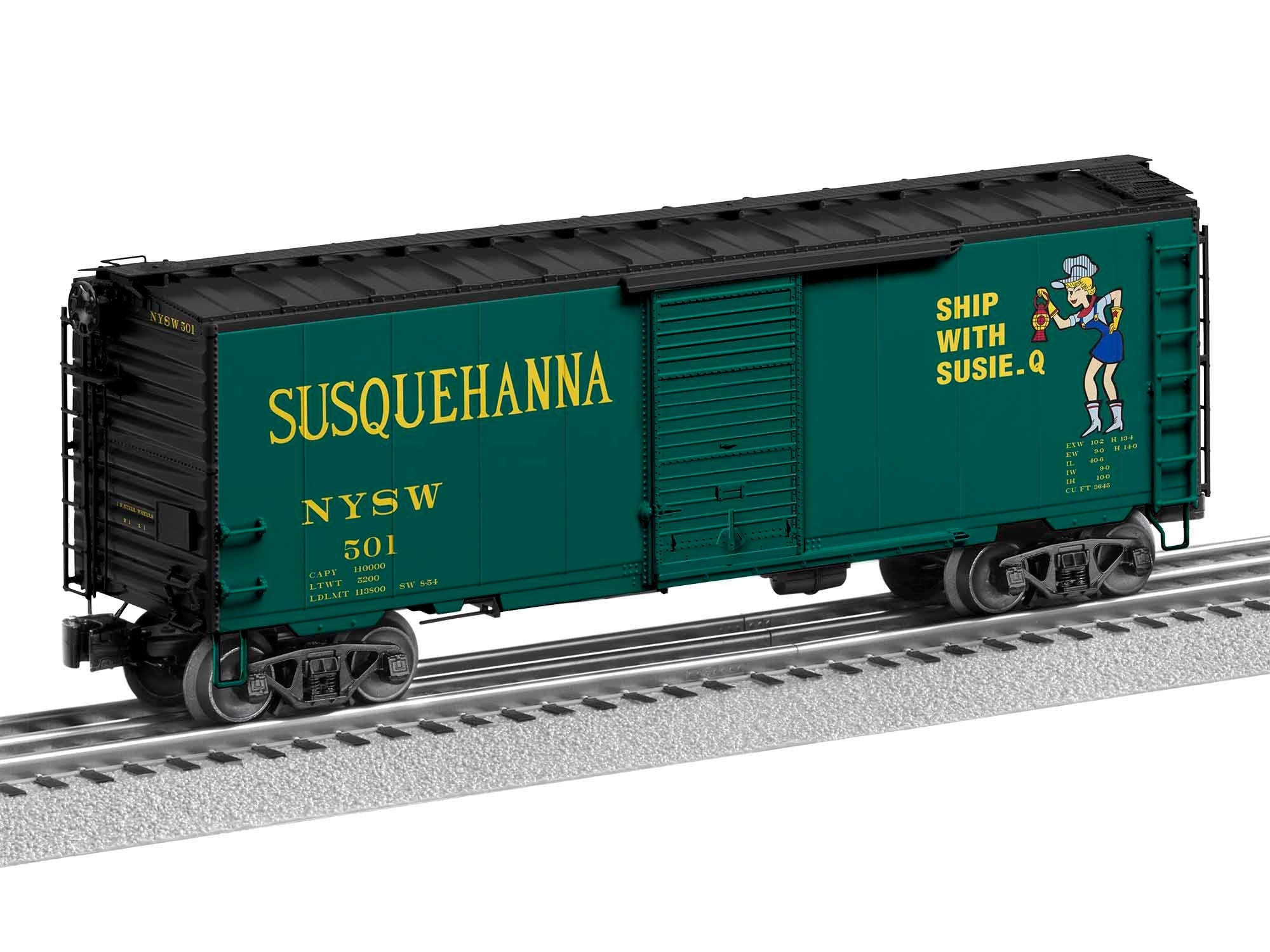 SUSQUEHANA FRT SOUNDS BOX CAR