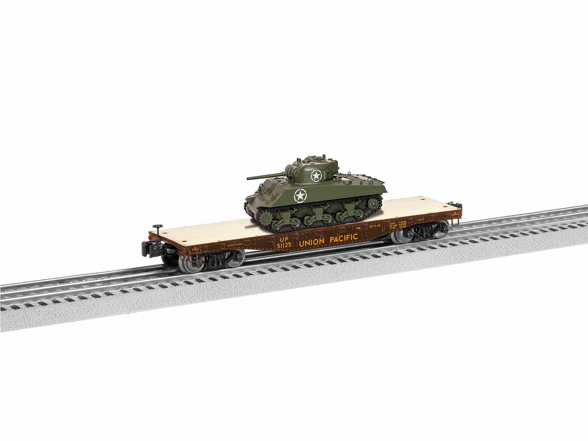 U.P. 40 FLAT W/TANK