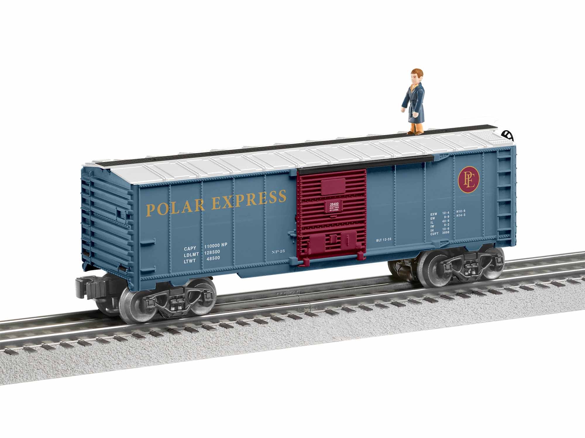 POLAR EXPRESS HERO BOY WALKING BRAKEMAN