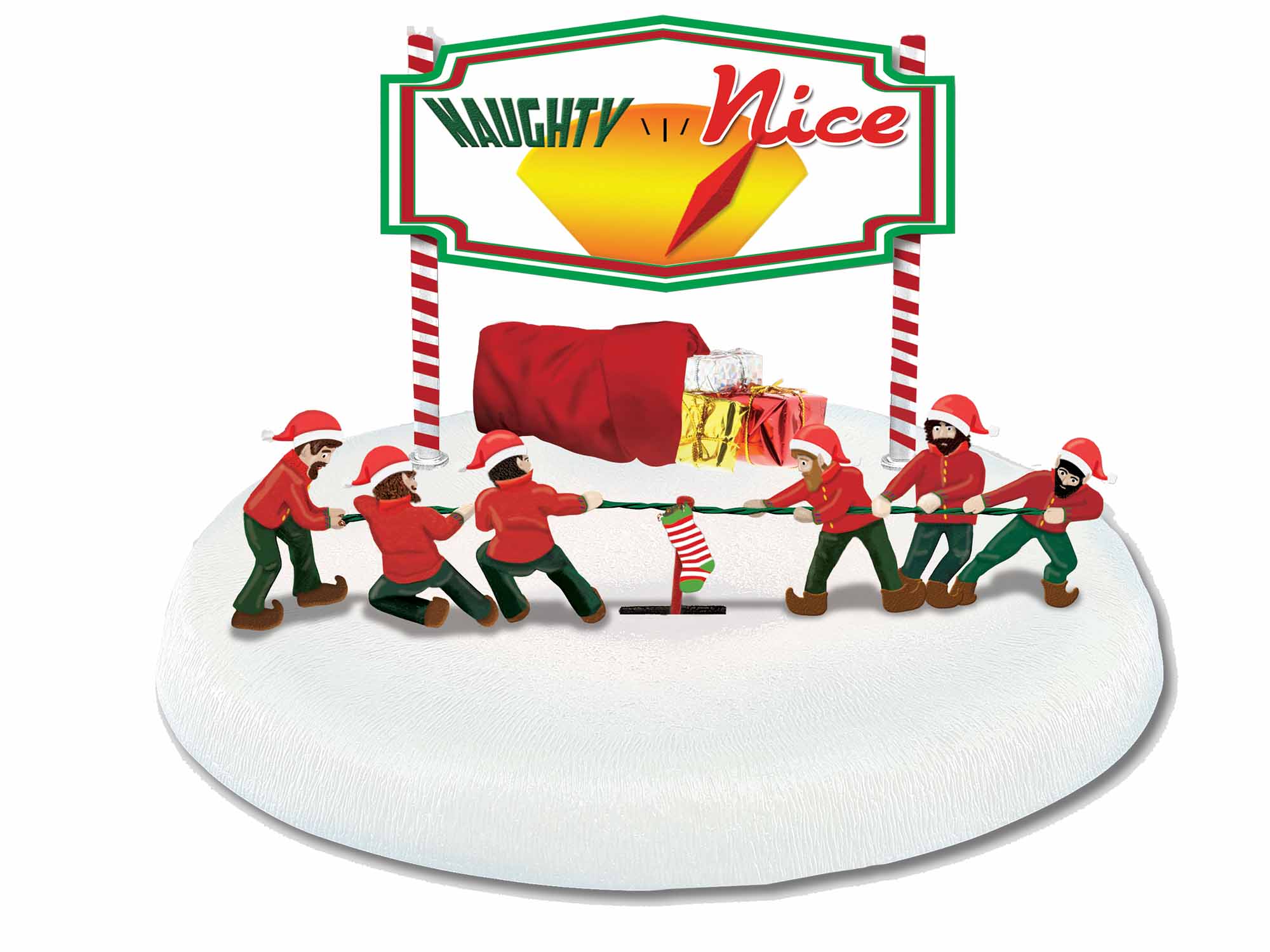 ELF TUG OF WAR