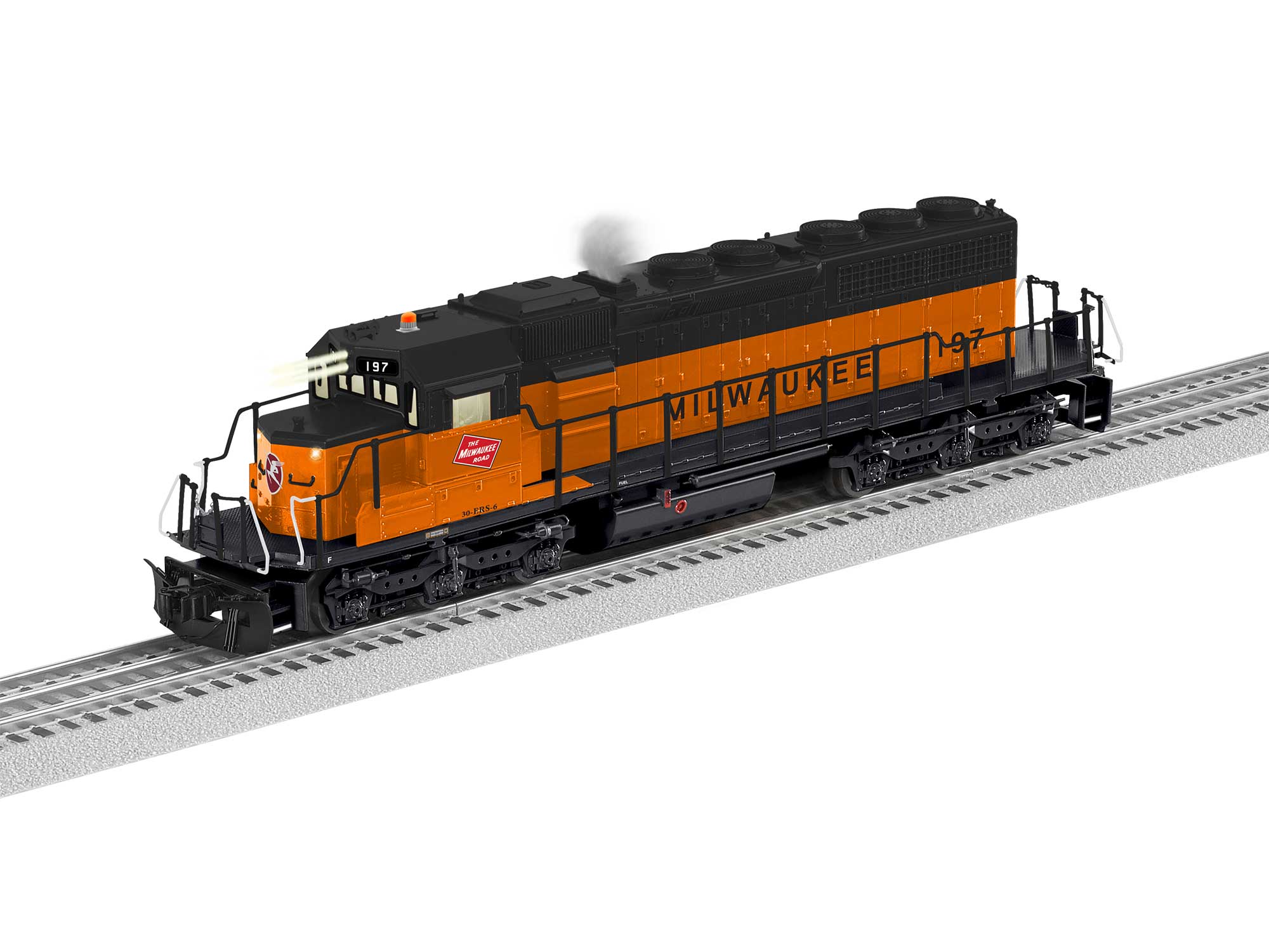 MILW #197 SD40-2 DUMMY BTO