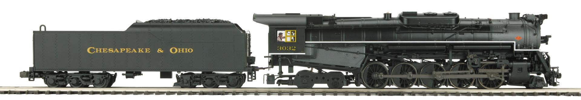 C.& O. T1 2-10-4 LOCO W/3.0