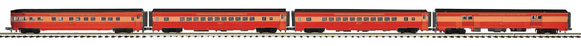 S.P. 4-CAR 70 FOOT PASSENGER & 2 CAR SET (20-64237 & 238)