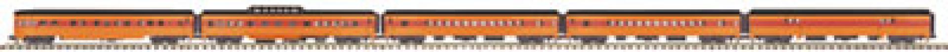 MILW. RD. 5 CAR 70' ABS PASS. SET