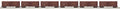 U.P. 6-CAR 40' AAR BOX CAR SET