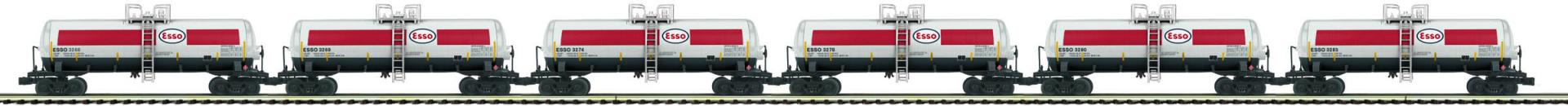 ESSO 6 CAR TANK CAR SET