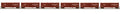 MILW 6-CAR 50' PS-1 BOX CAR