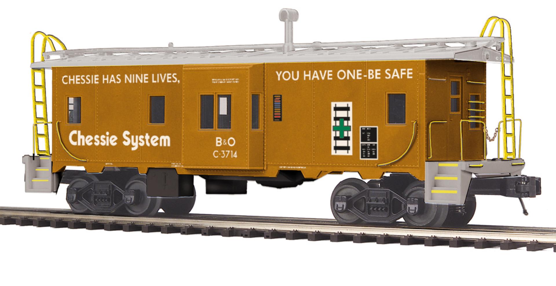 CHESSIE BW CABOOSE