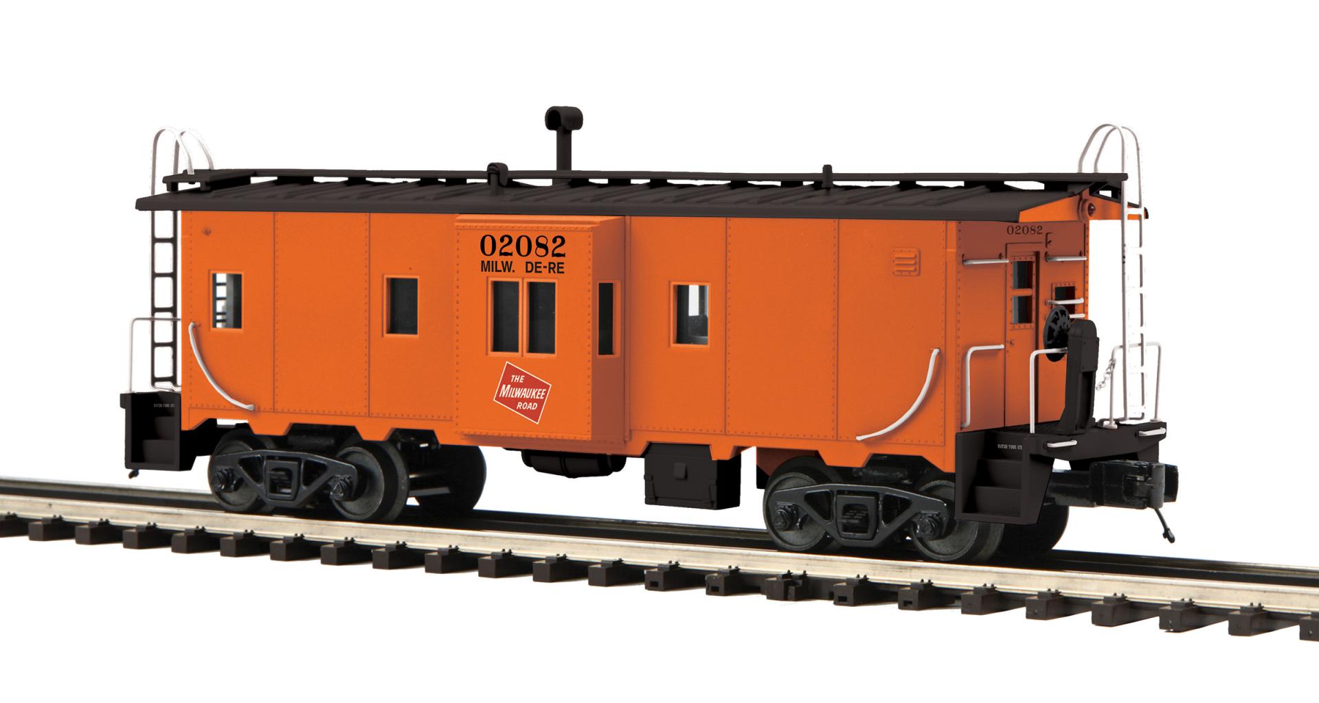 MILW B/W CABOOSE