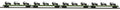ARMY (MASH) 4-CAR FLAT SET W/JEEPS