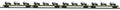 ARMY (MASH) 4-CAR FLAT SET W/JEEPS