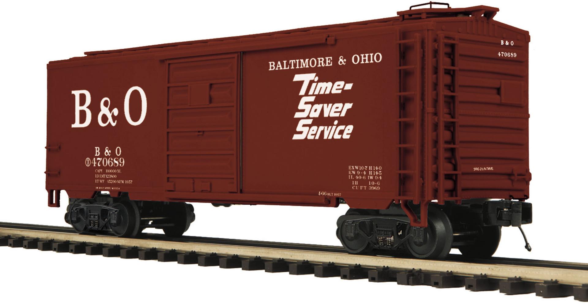 B&O 40' BOX CAR