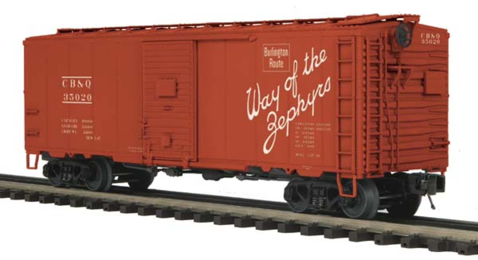 C.B.& Q. 40' BOX CAR