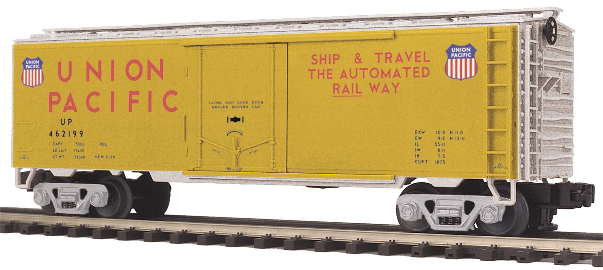 U.P OPERATING REEFER CAR