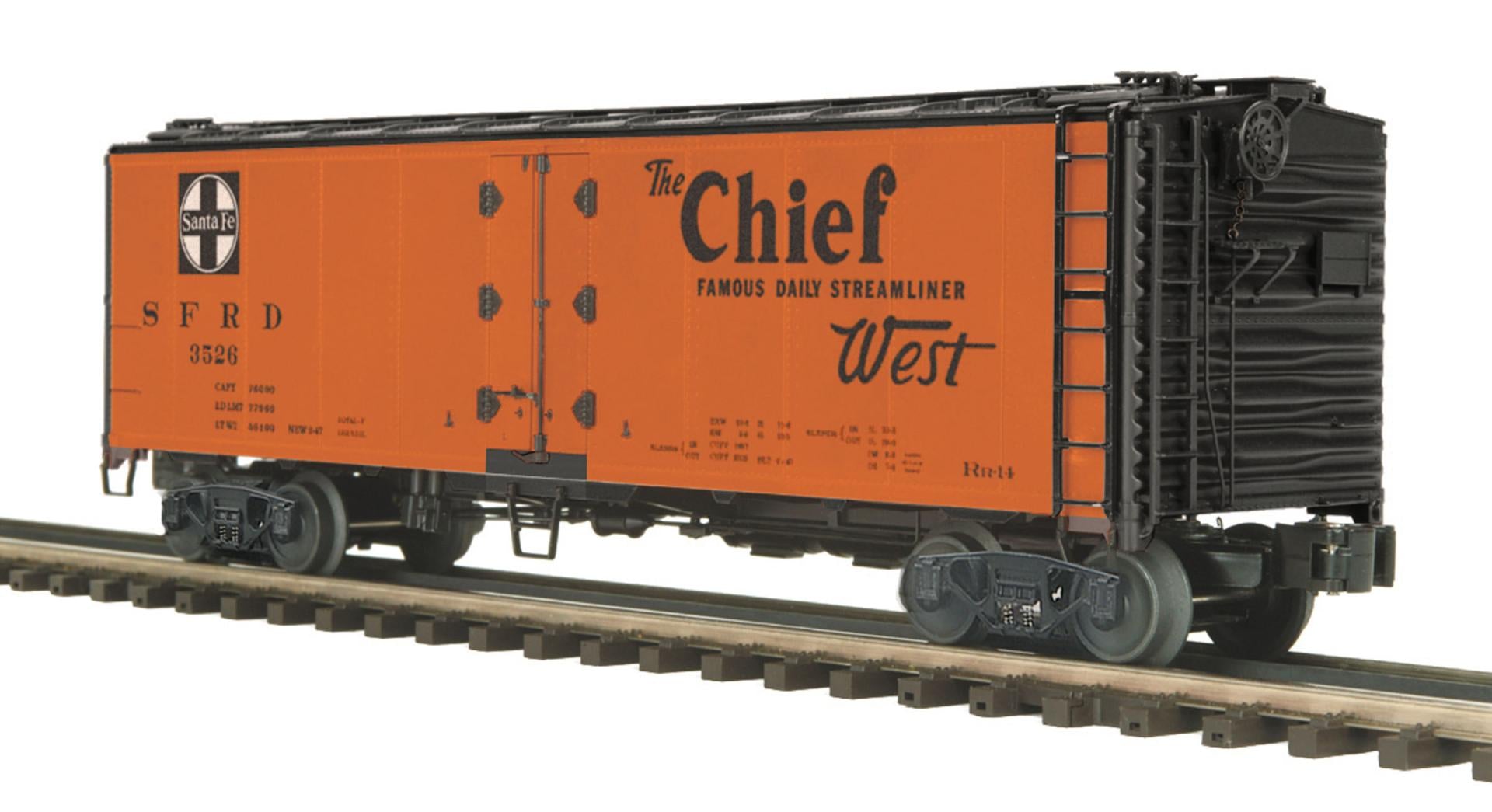 S.F. 40' STEEL SIDED REEFER CAR