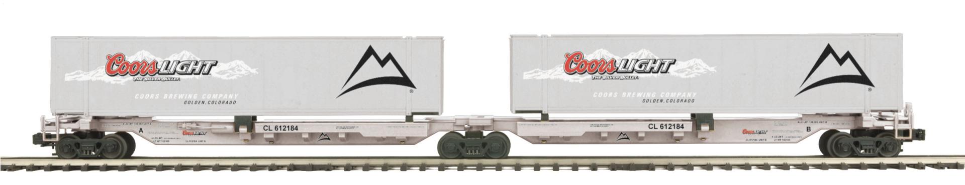COORS LIGHT 2-CAR SPINE W/48' CONT