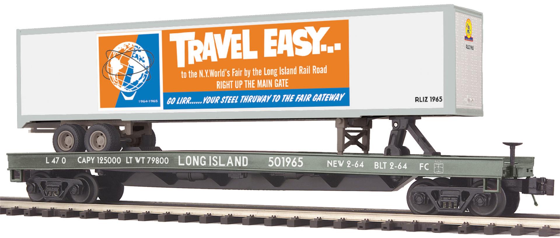 L.I. FLAT W/TRAILER