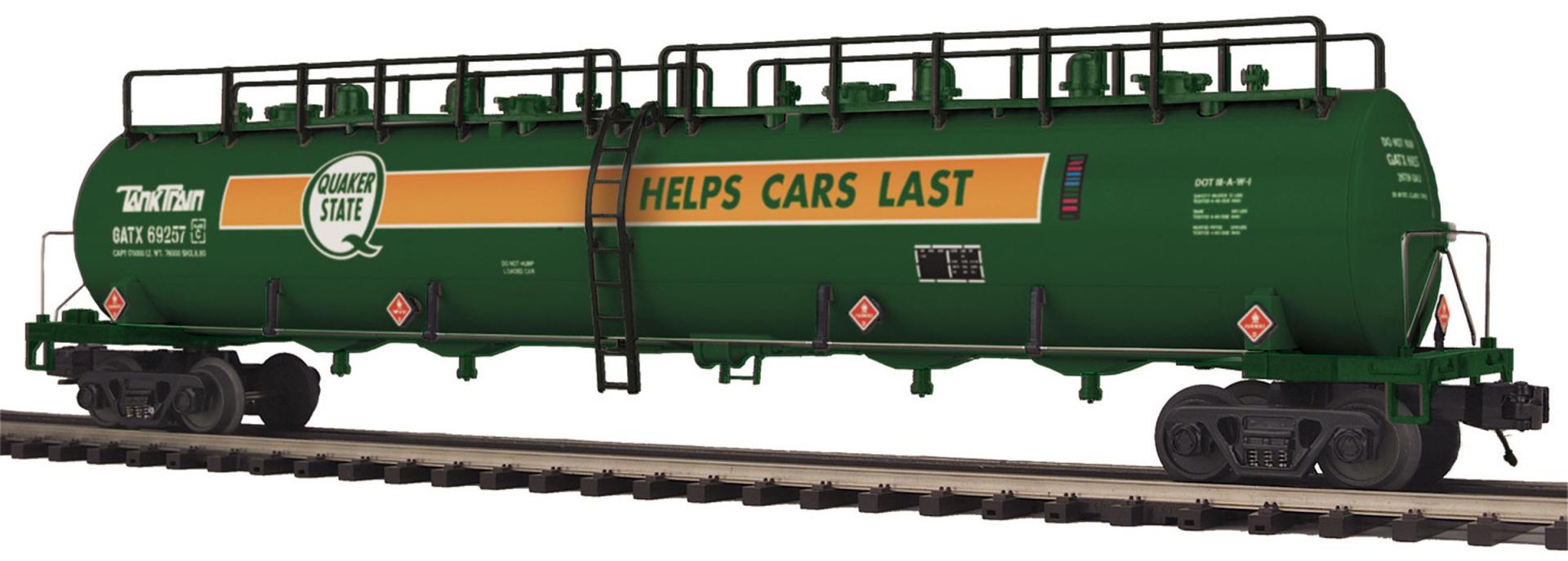 QUAKER STATE 20K 4-COMP TANK CAR