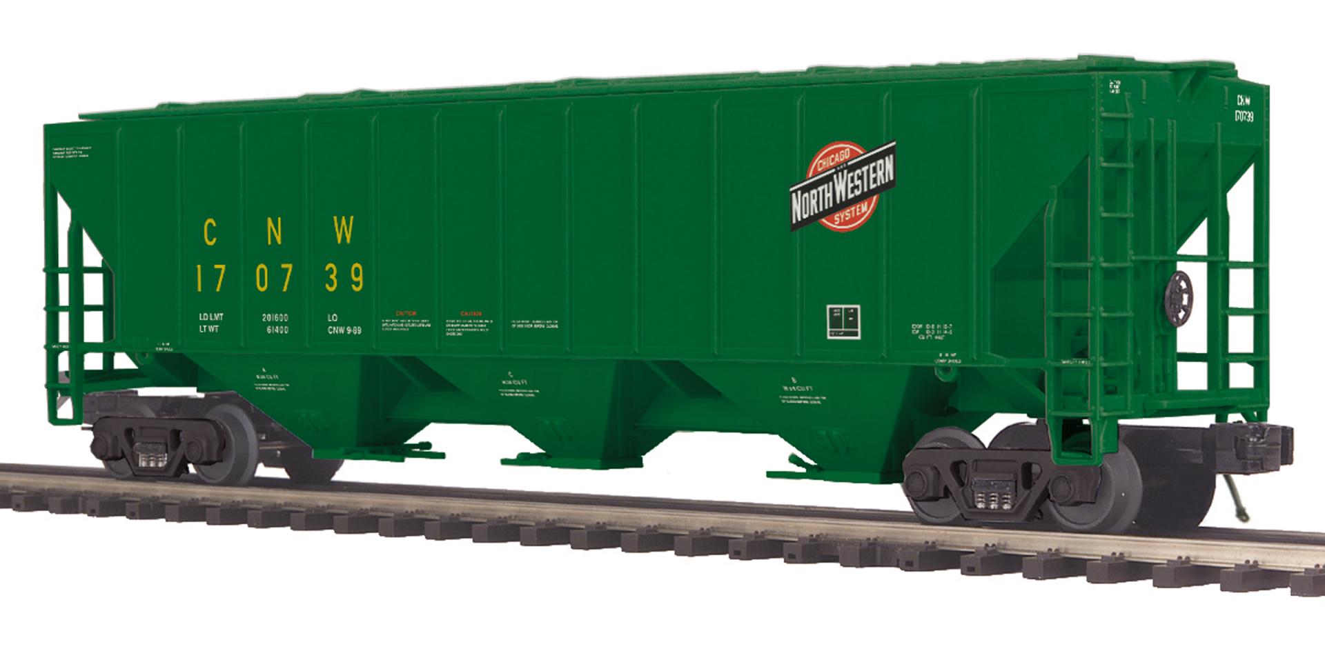 C&NW PS-2CD HOPPER