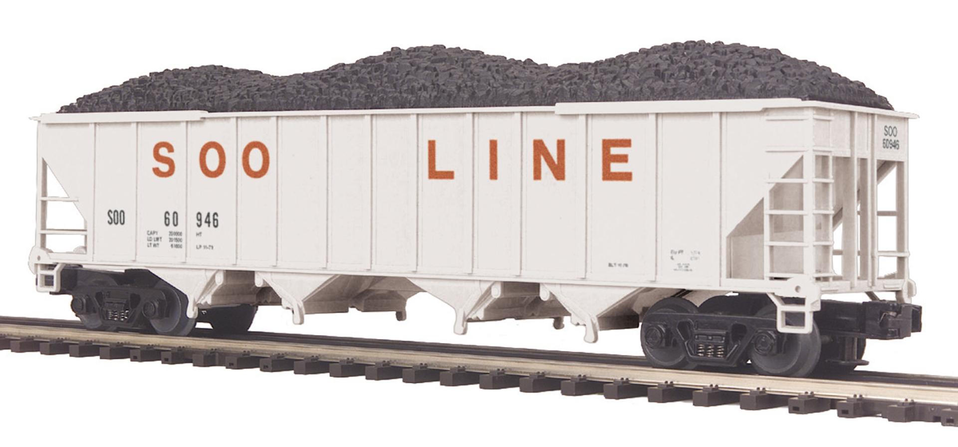 SOO LINE 4 BAY HOPPER