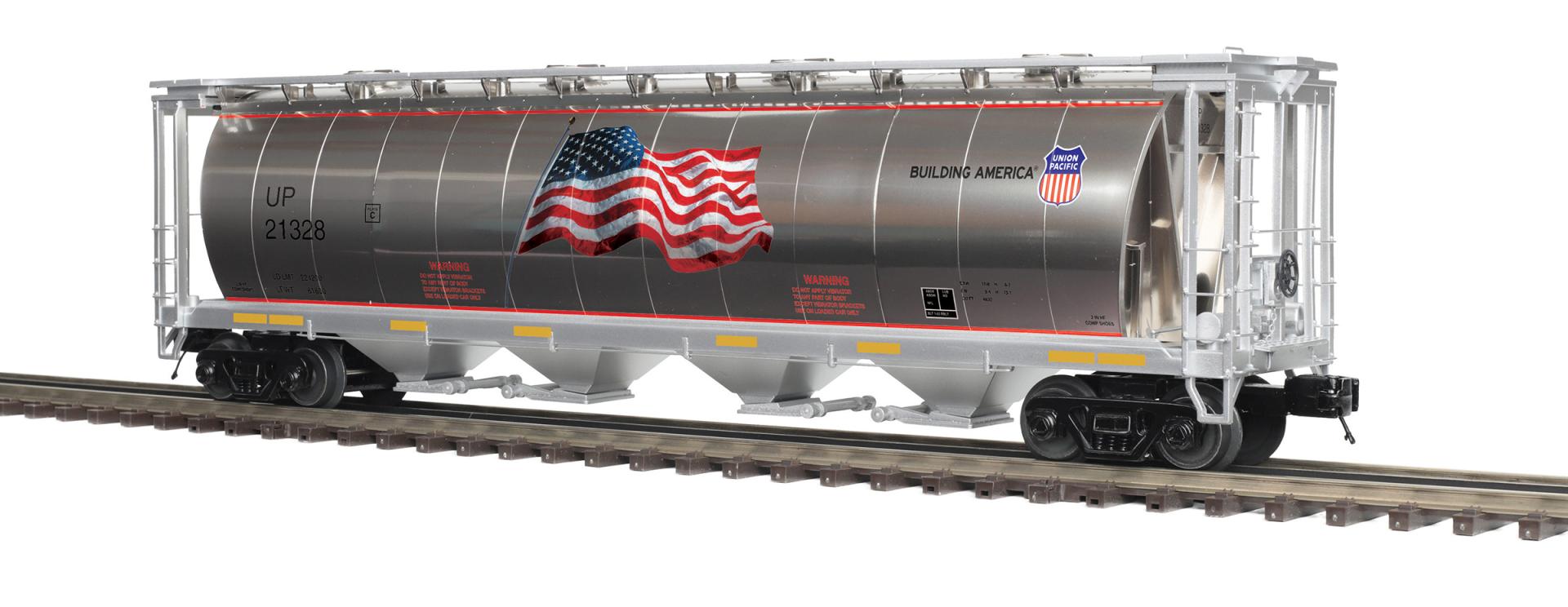 U.P. PLATED HOPPER CAR