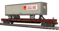 SOO LINE FLAT W/TRAILER