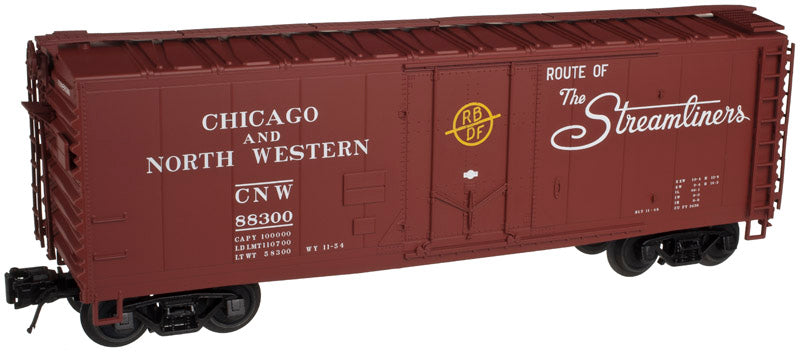 C.& N.W. 40' BOX CAR