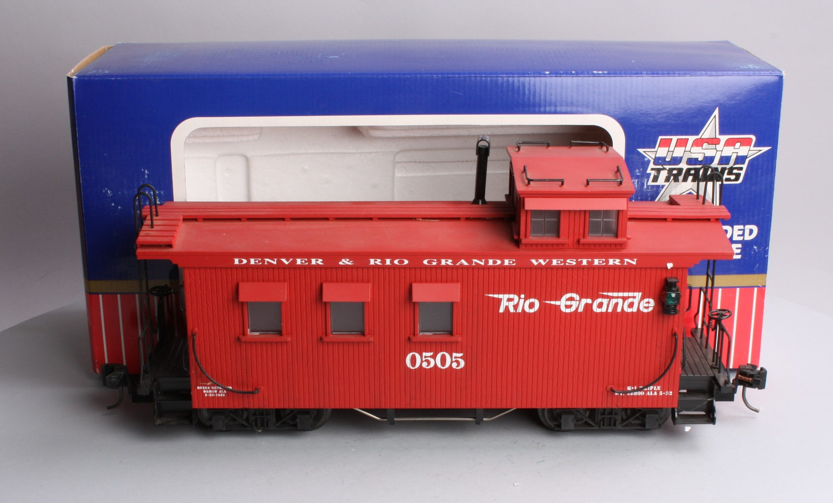 RIO GRANDE WOODSIDE CABOOSE