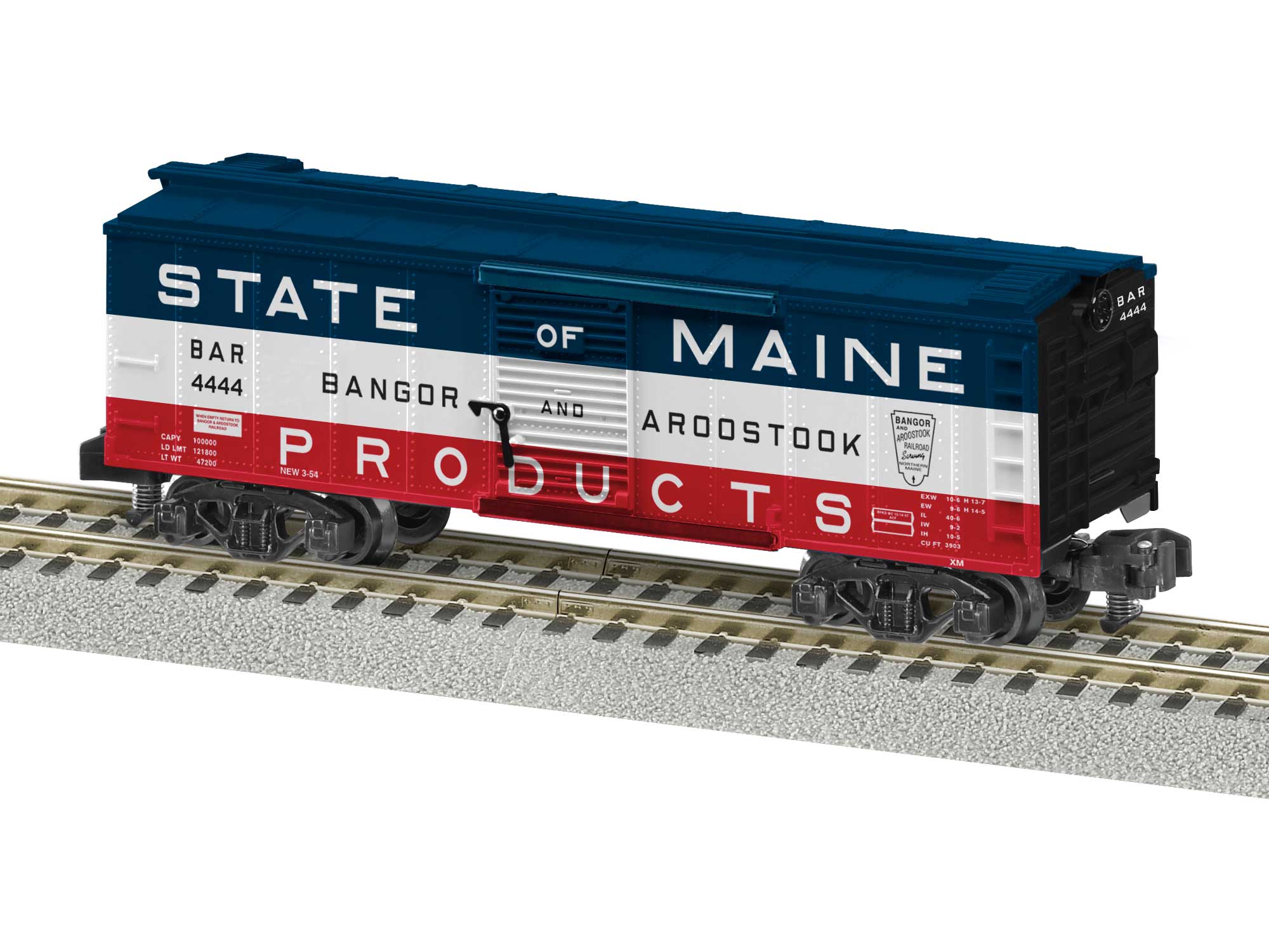 B&A FRT SOUNDS BOX CAR