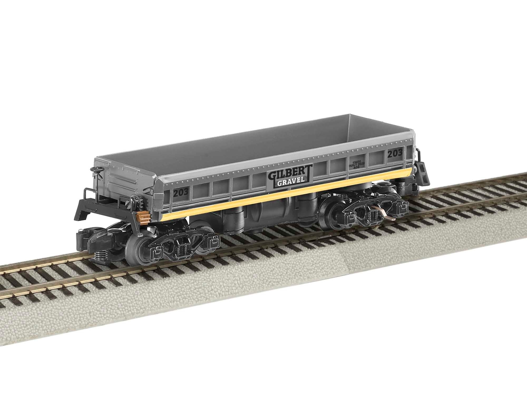 GILBERT GRAVEL SIDE DUMP CAR