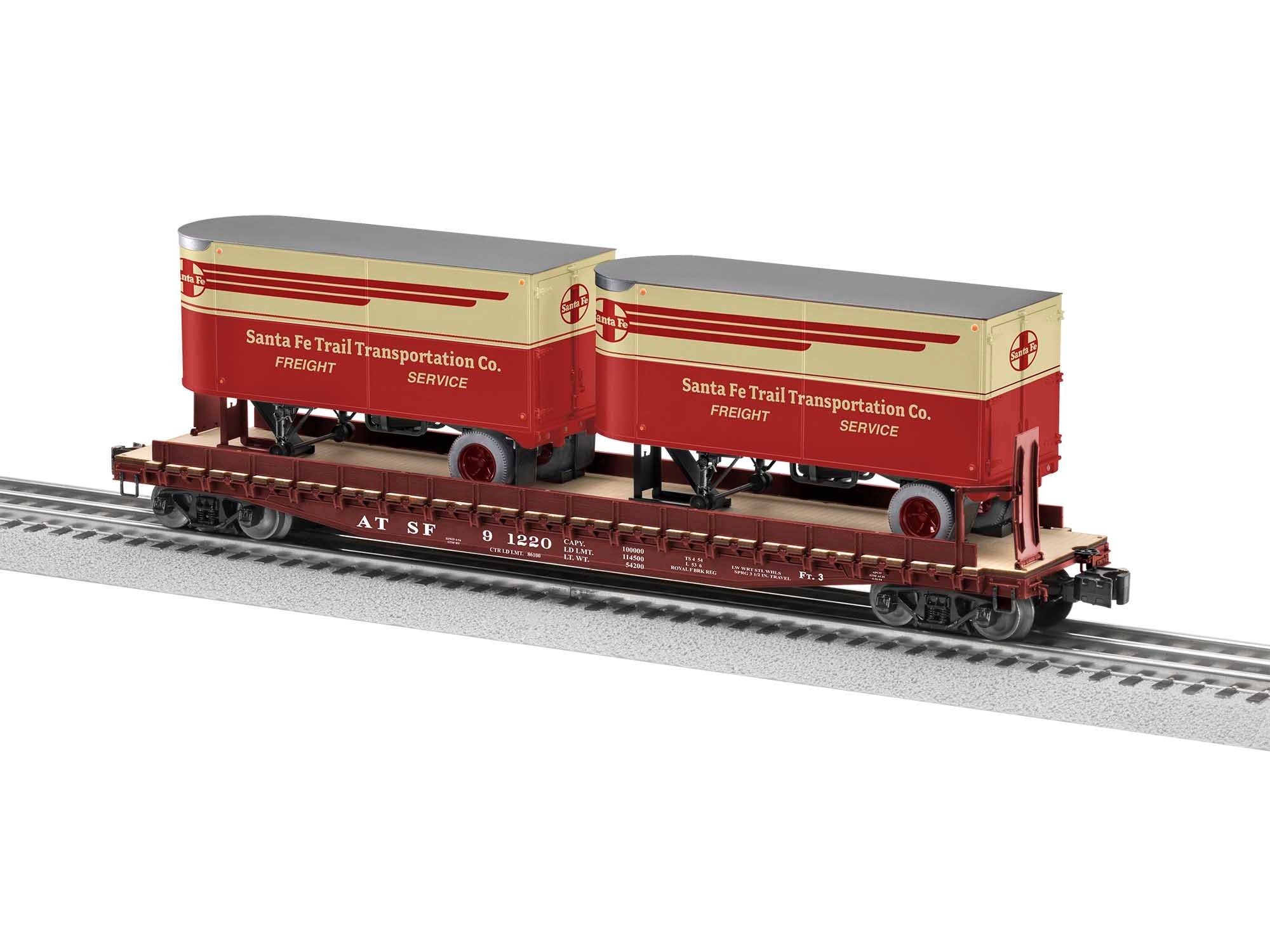 S.F. FLAT W/TRAILERS #91220