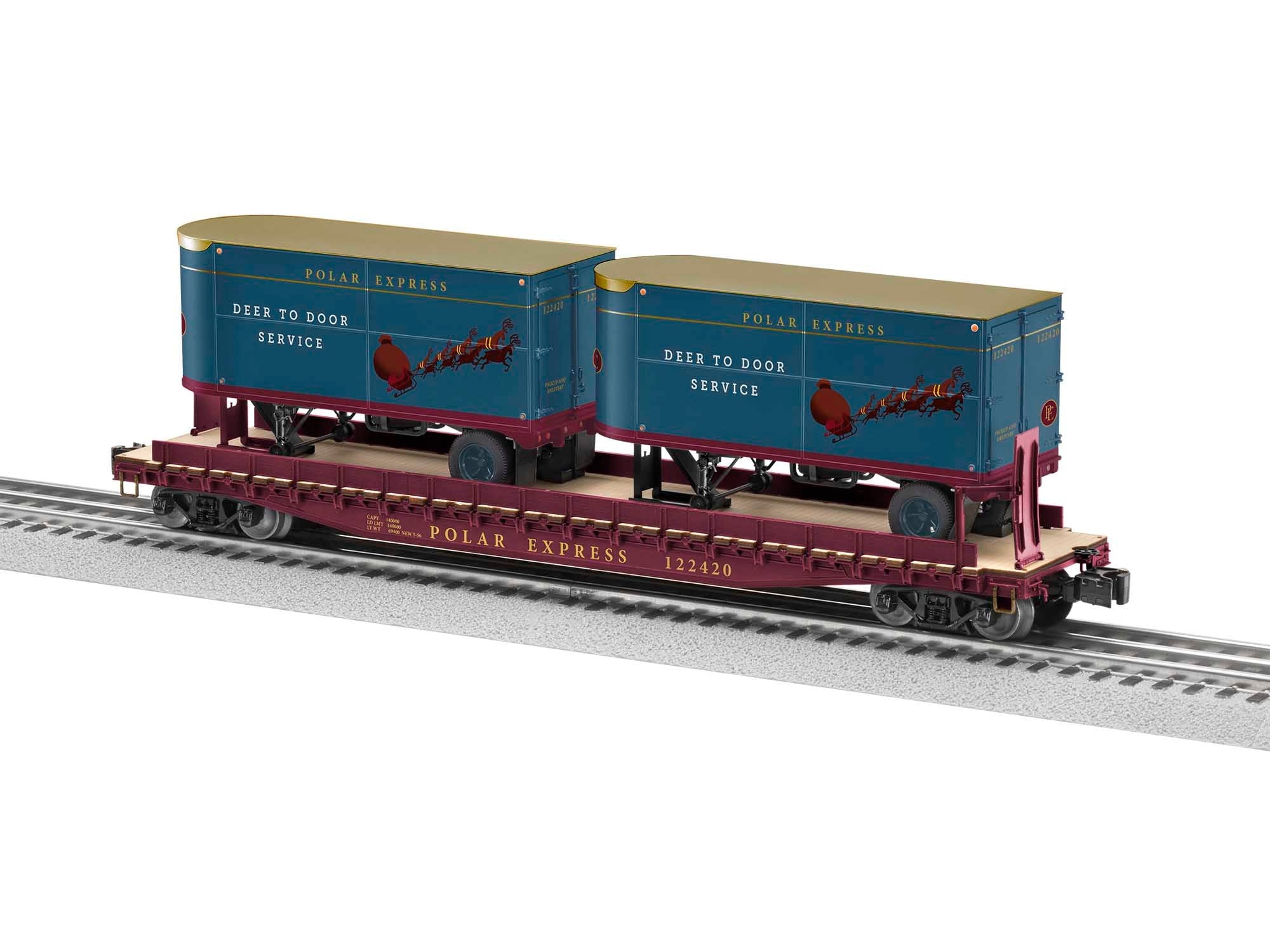 POLAR EXPRESS FLAT W/TRAILERS