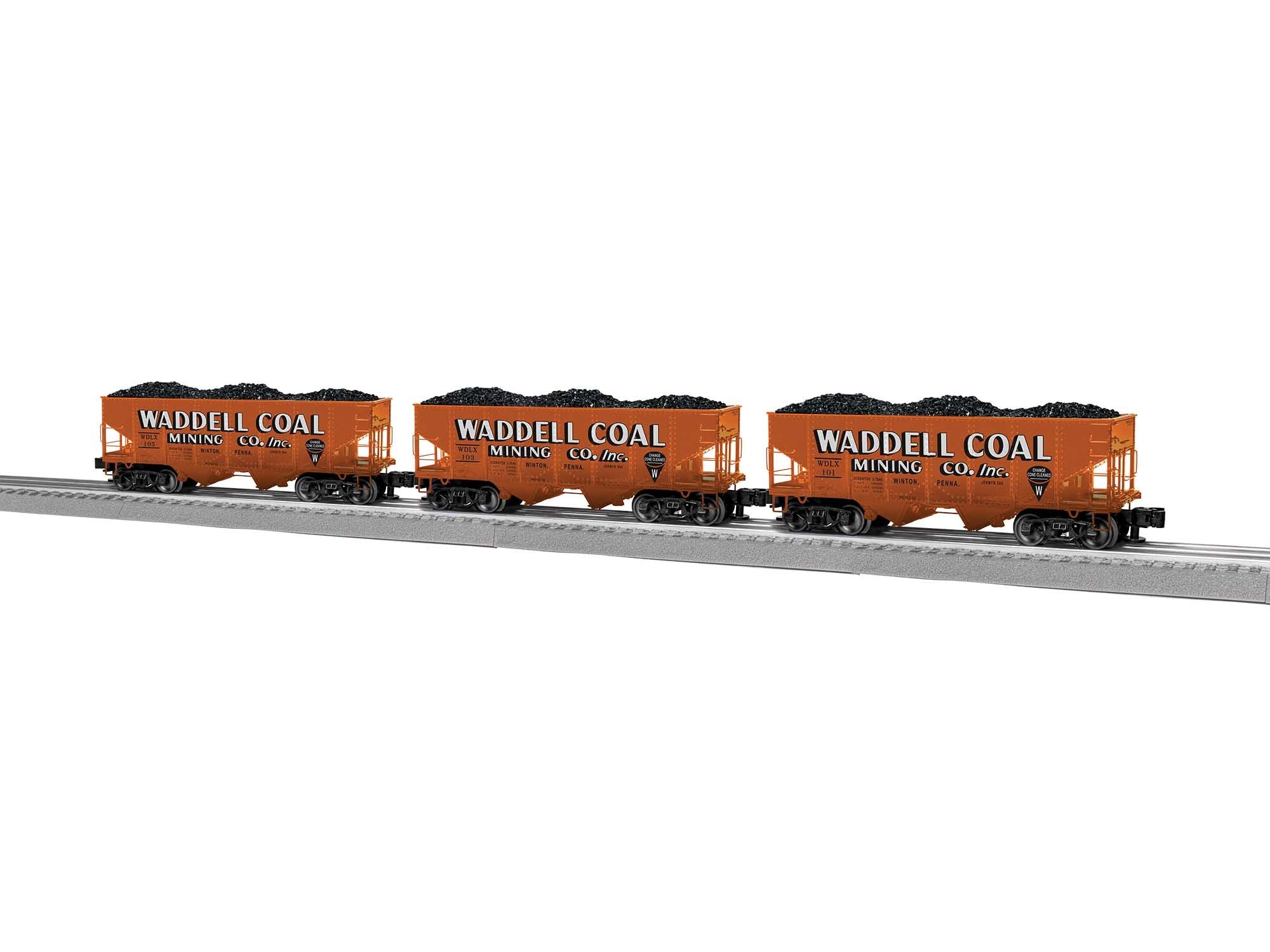 WADDELL COAL 2-BAY HOPPER 3PK