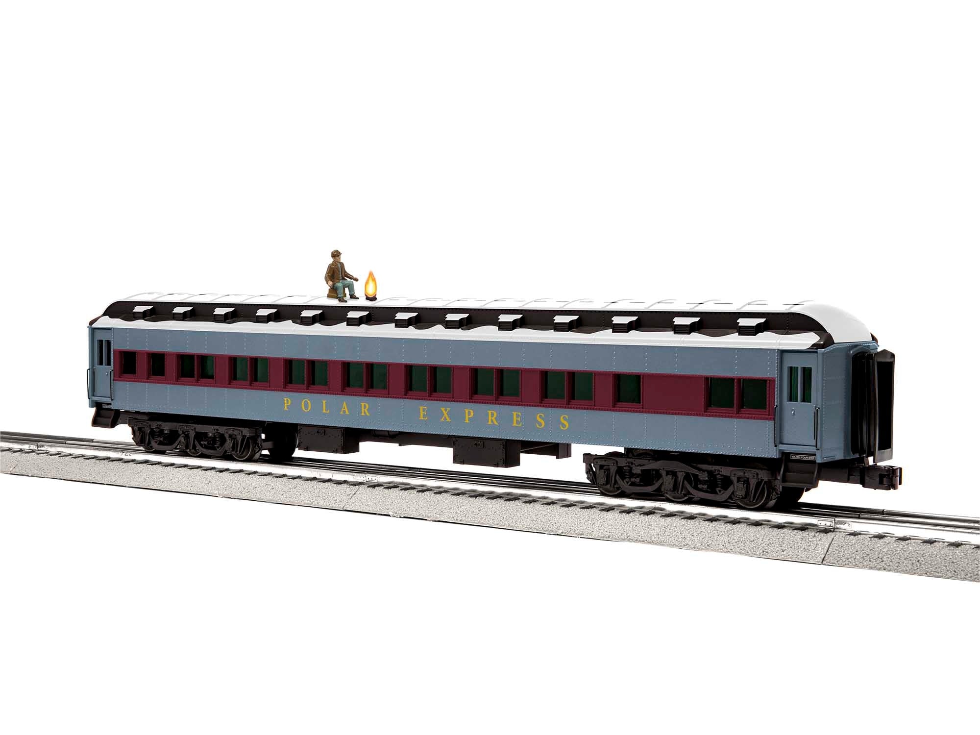 POLAR EXPRESS HOBO CAR WHT ROOF