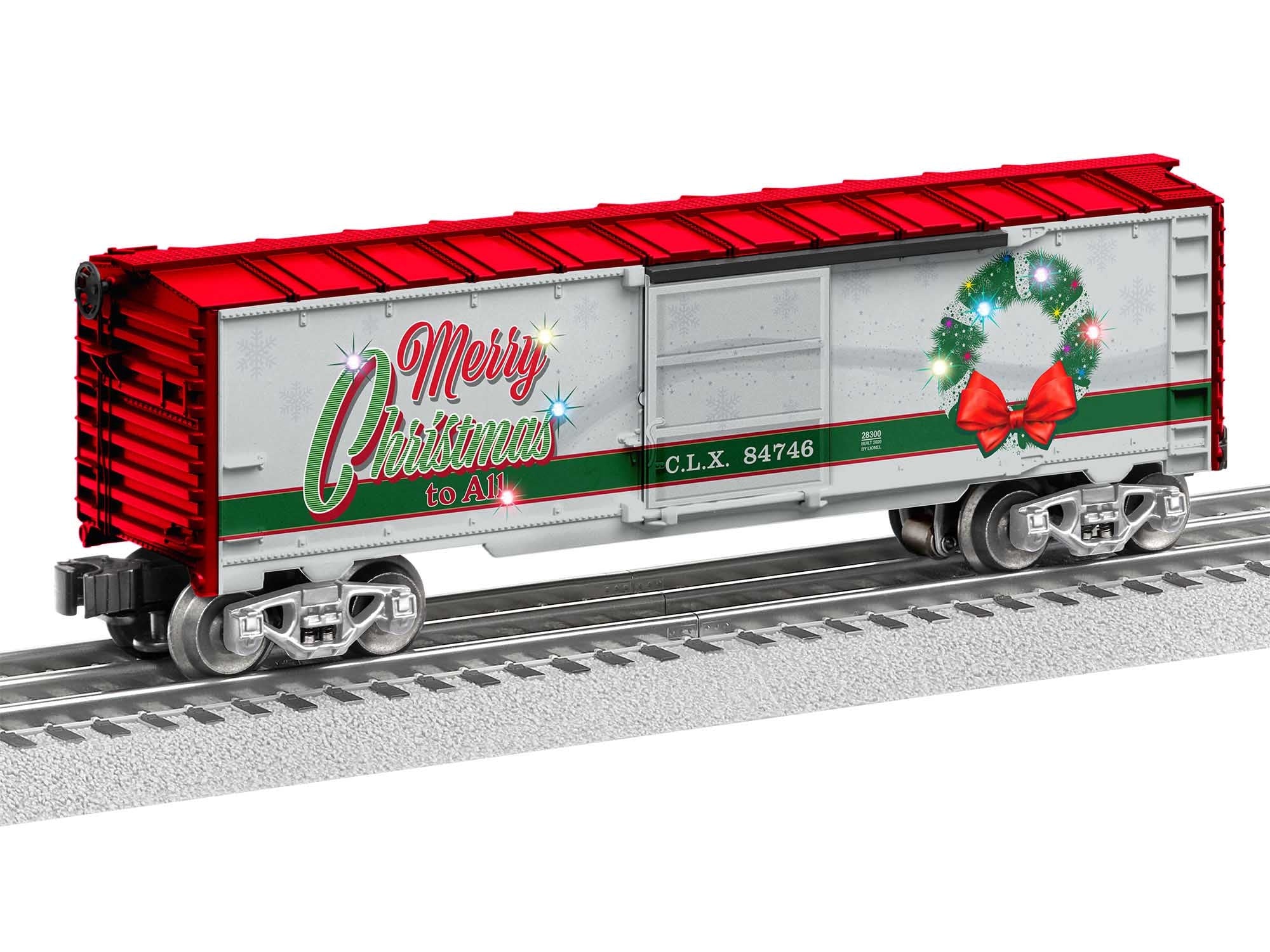 XMAS LIGHT EXPRESS BOXCAR