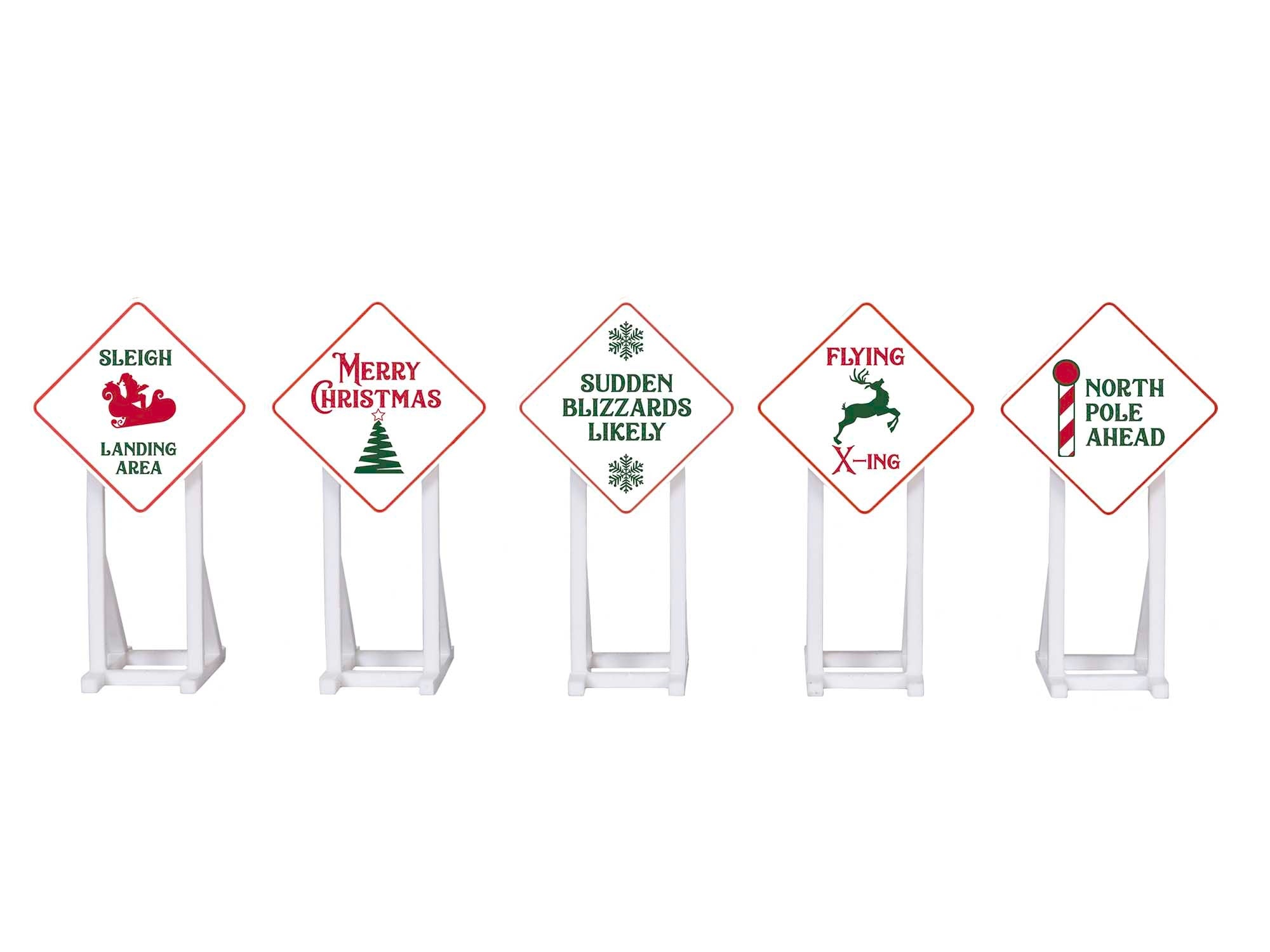 XMAS SIGNS 5PK