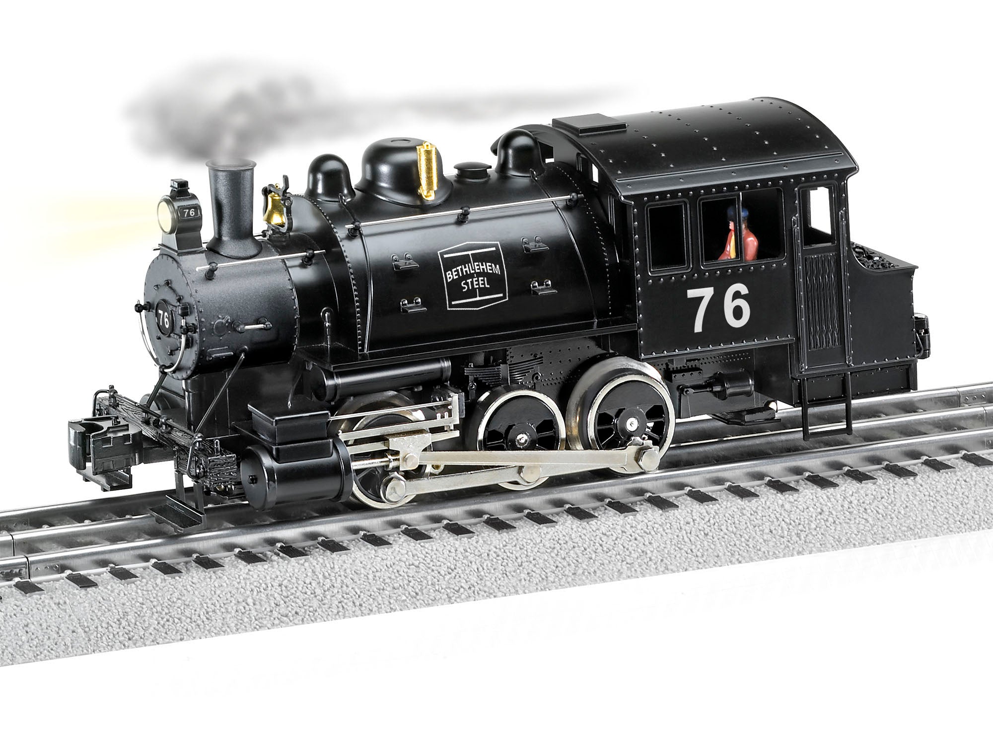 BETHLEHEM STEEL #76 0-6-0T LION CHIEF +