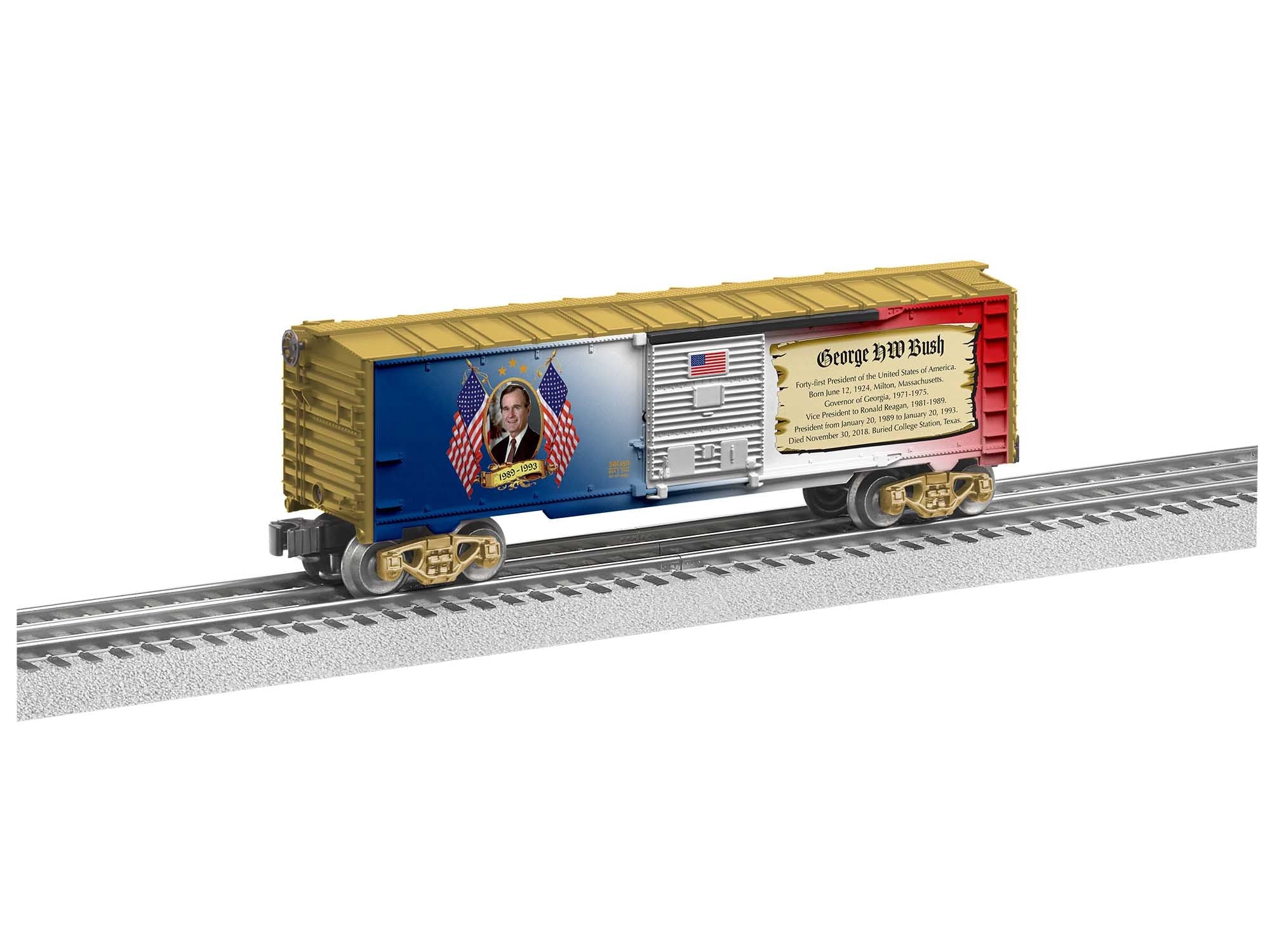 GEORGE H.W. BUSH BOX CAR