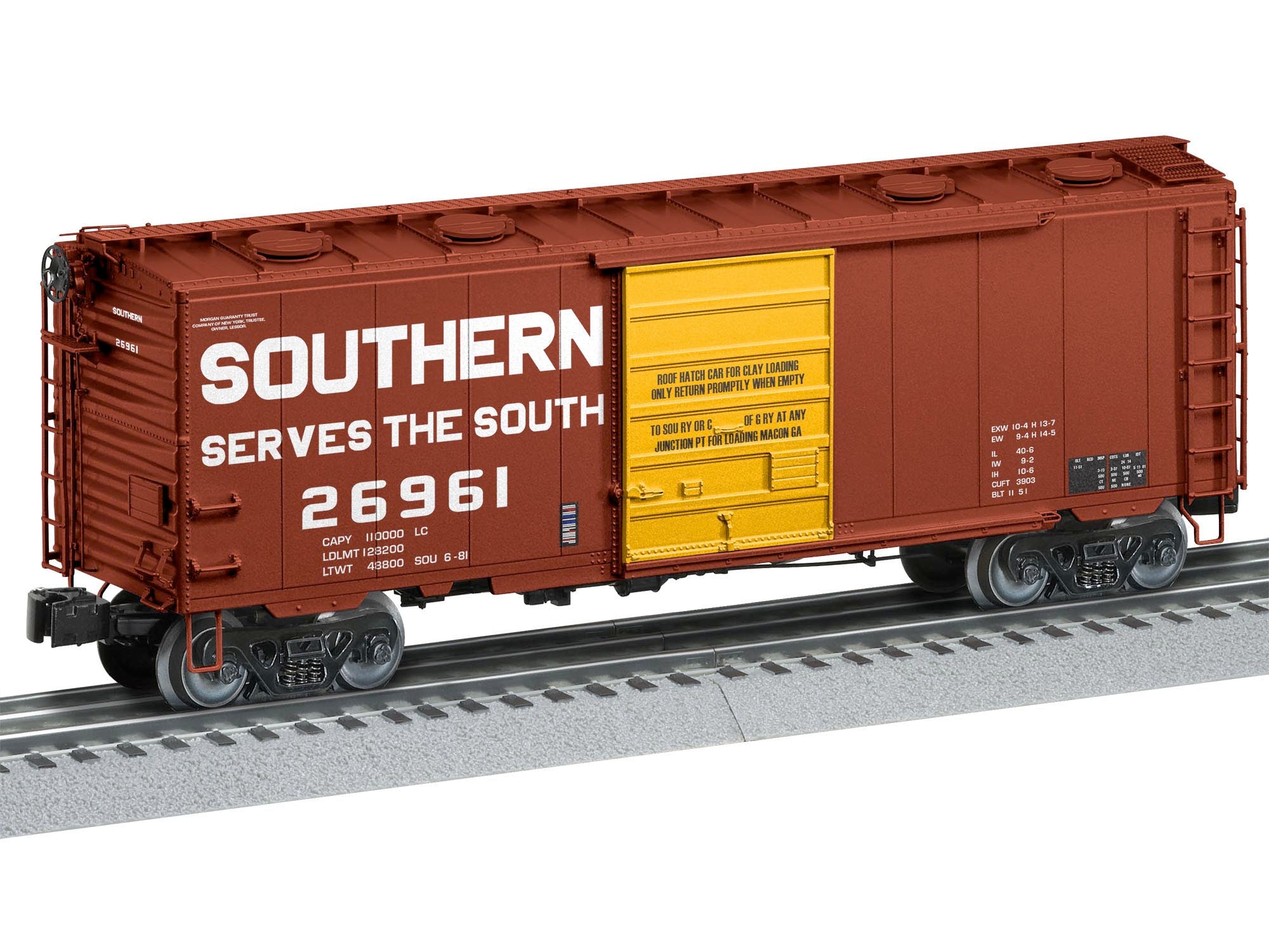 SOUTHERN ROOF HATCH BOXCAR