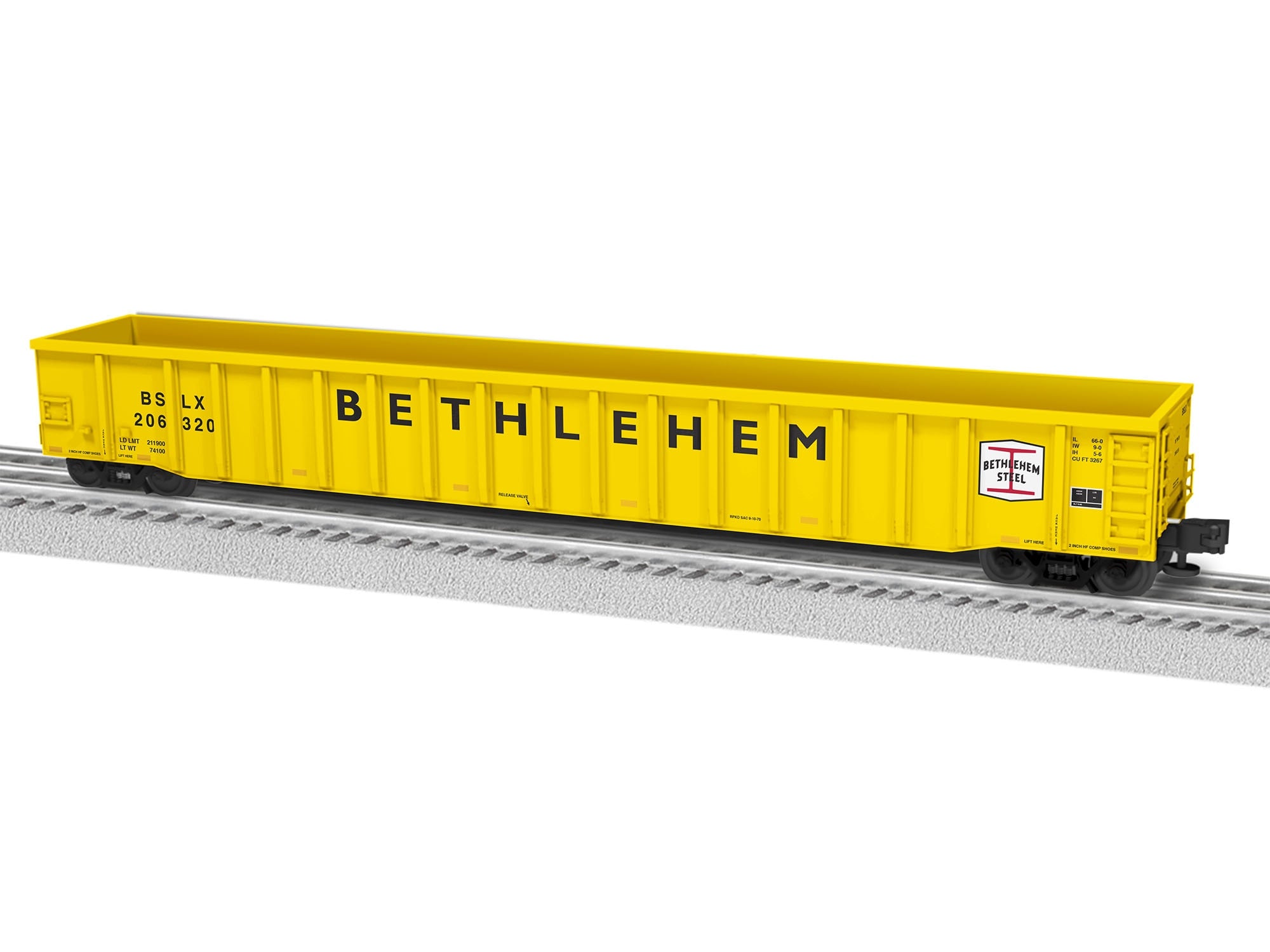 BETHLEHEM STEEL 65' MILL GONDOLA