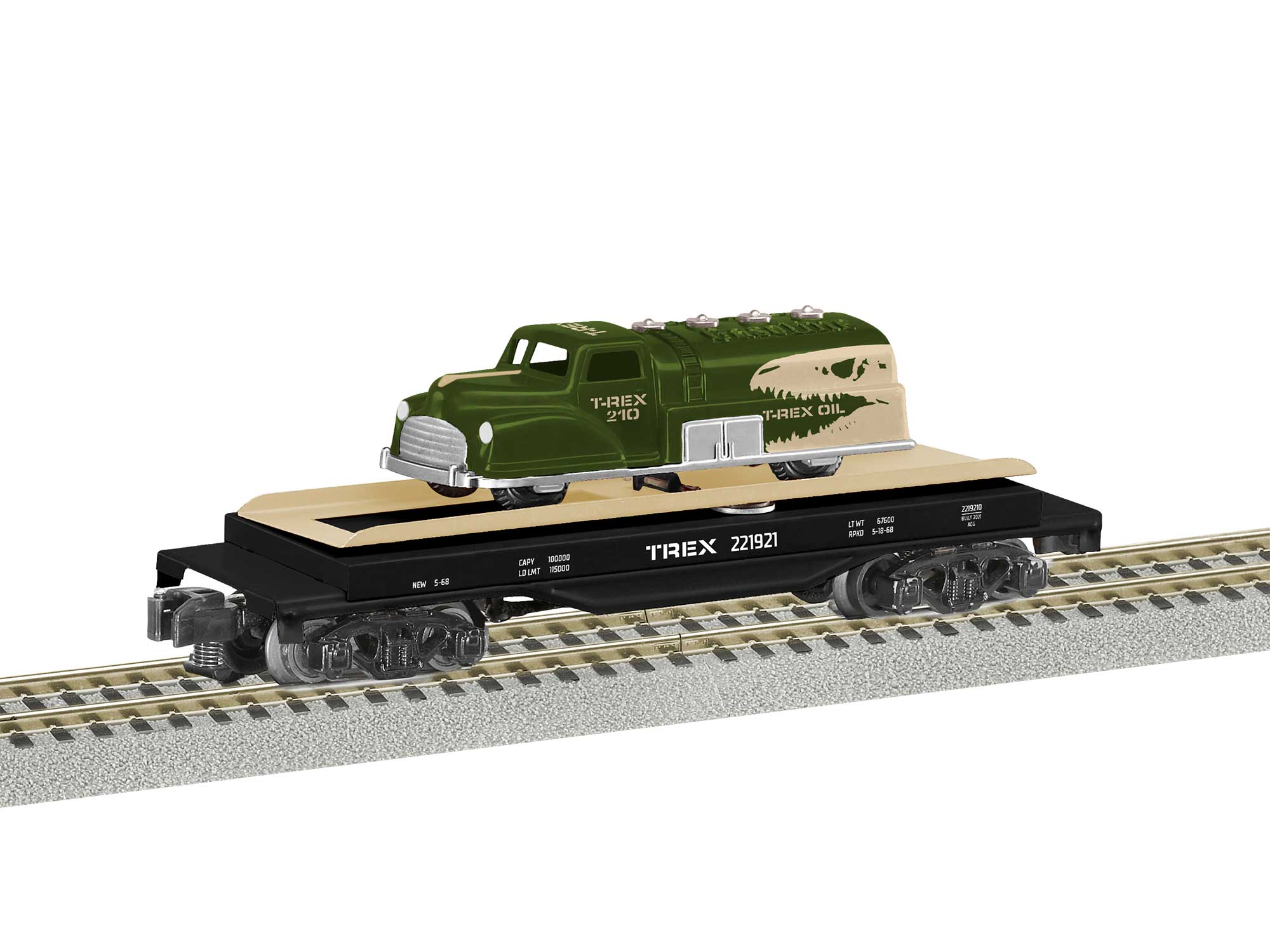T-REX OIL RAMP FLATCAR
