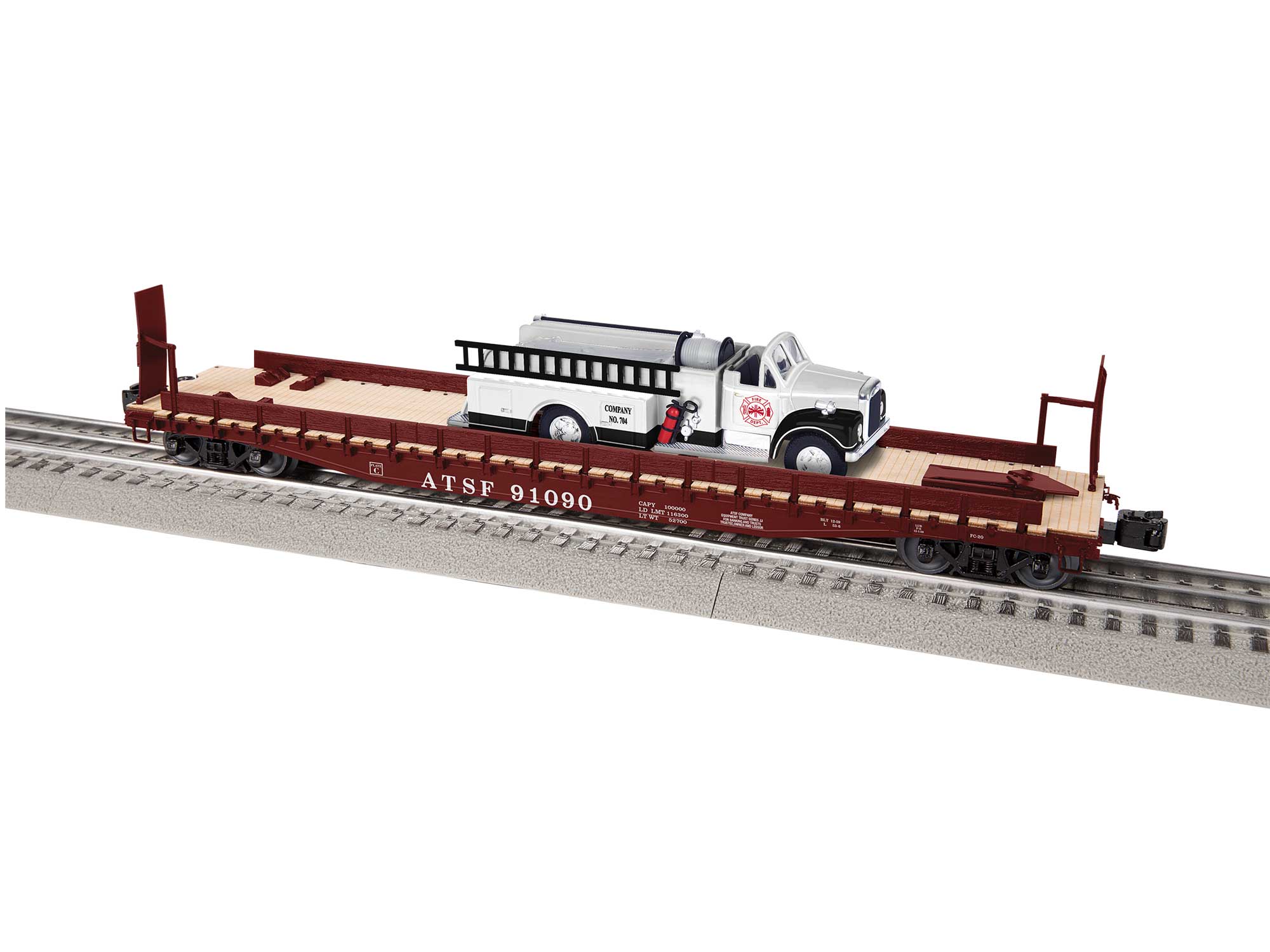 S.F. 50 FLAT W/FIRETRUCK