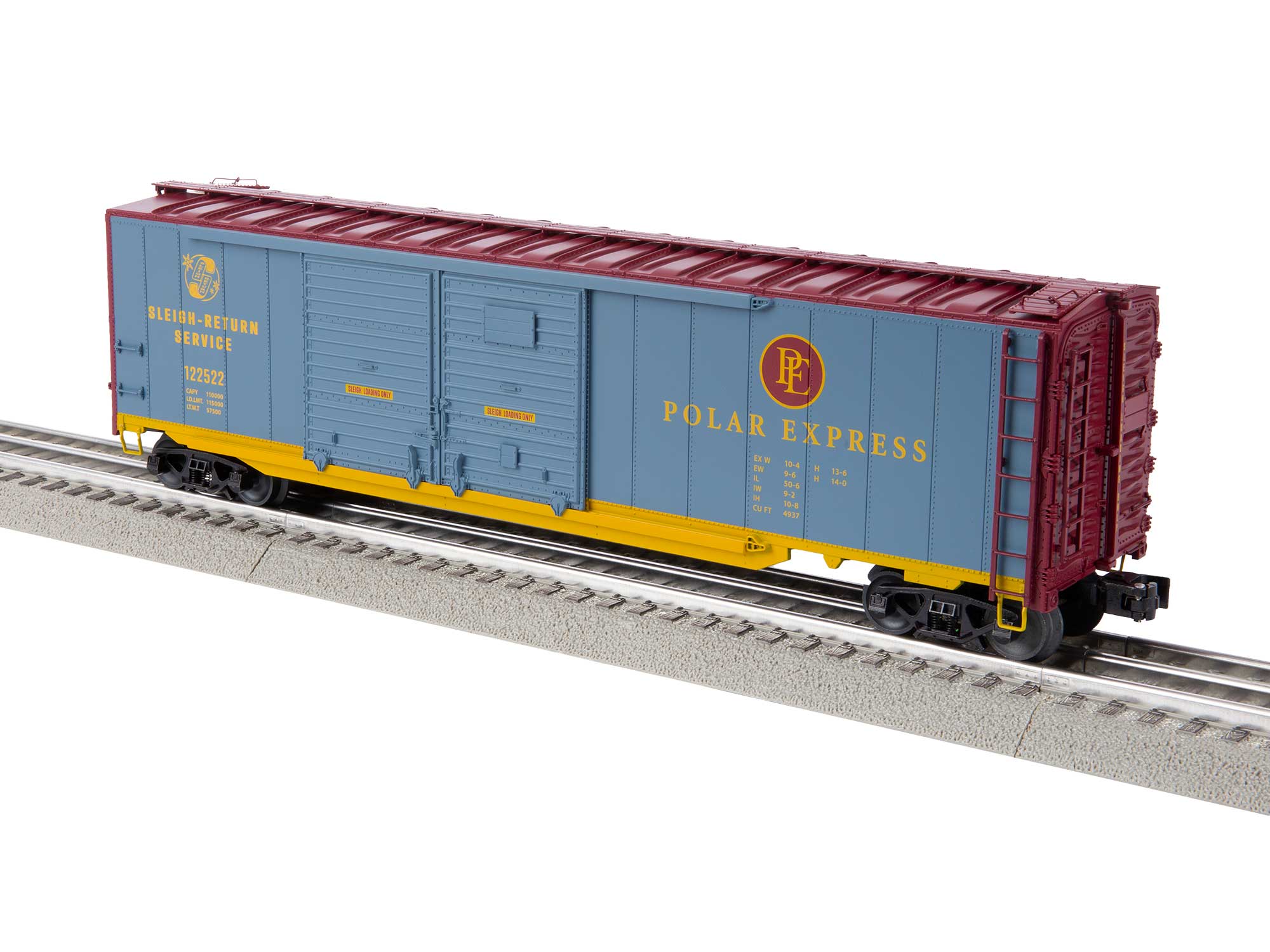 POLAR EXPRESS END DOOR BOXCAR