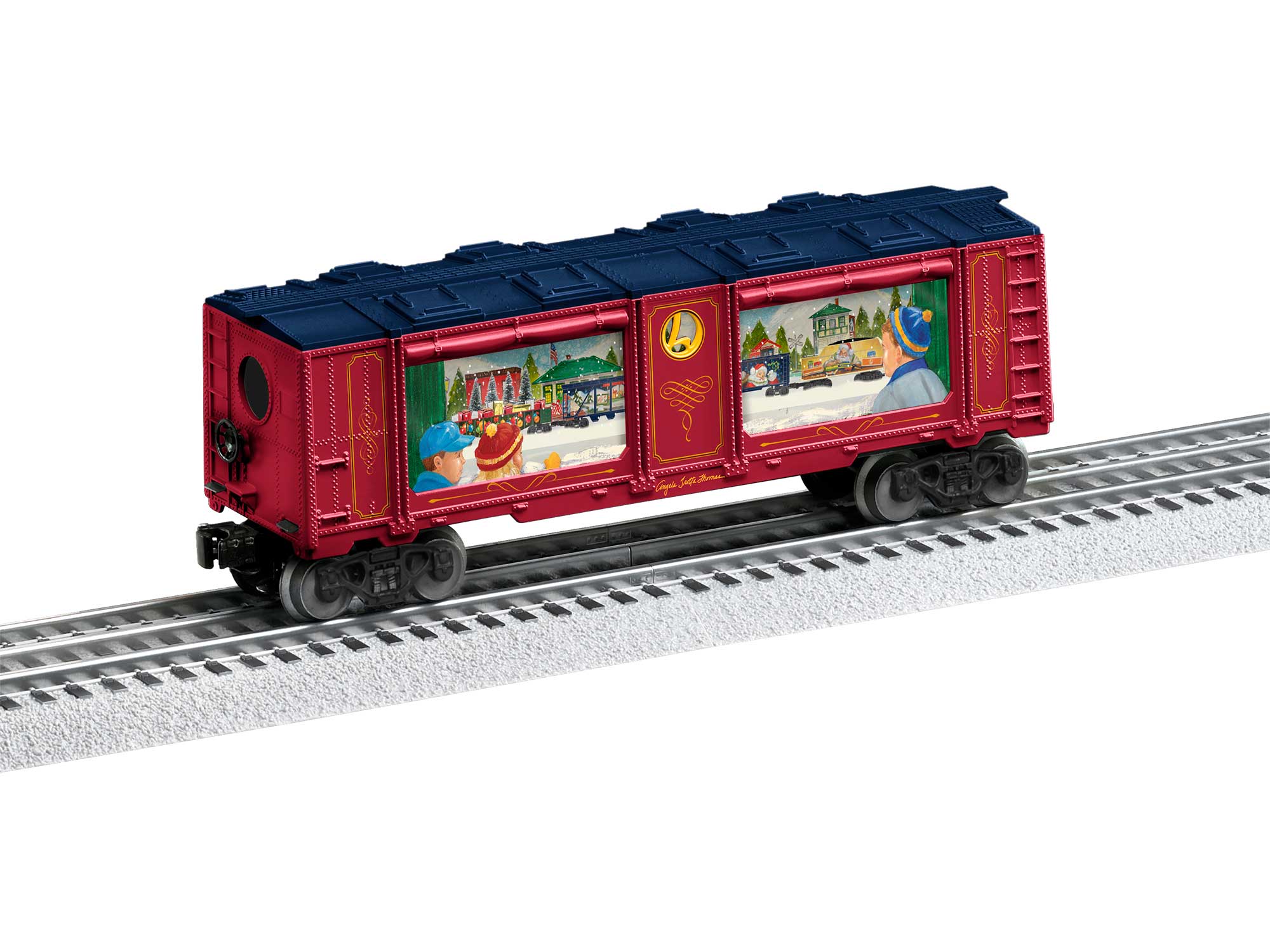 ATT XMAS AQUARIUM CAR