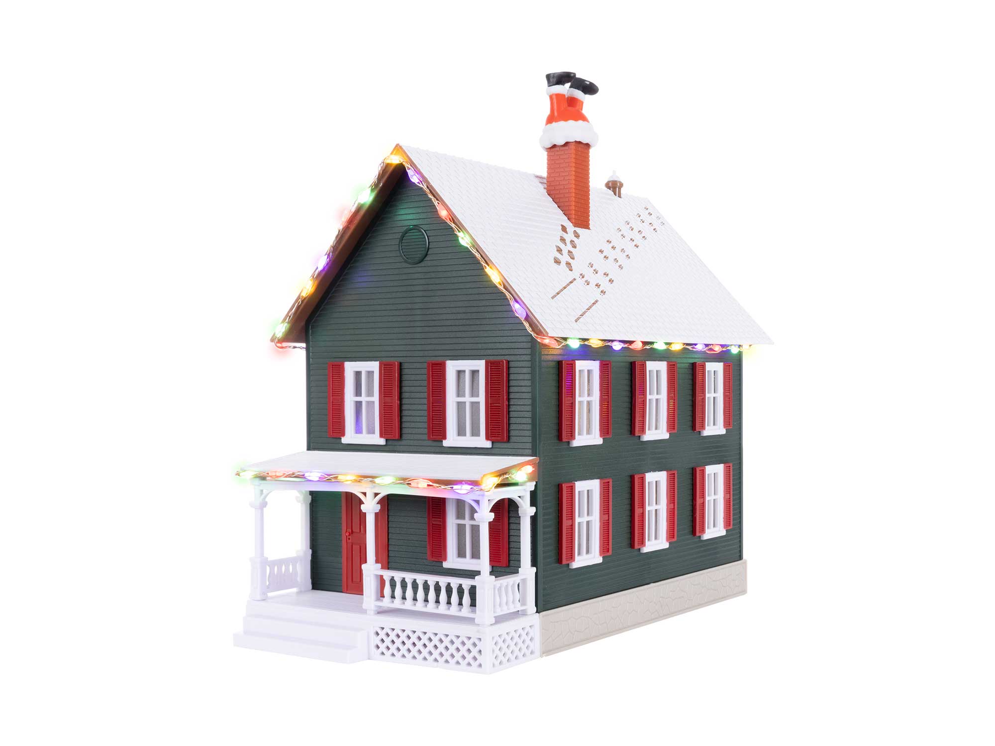 UP ON THE ROOFTOP XMAS HOUSE