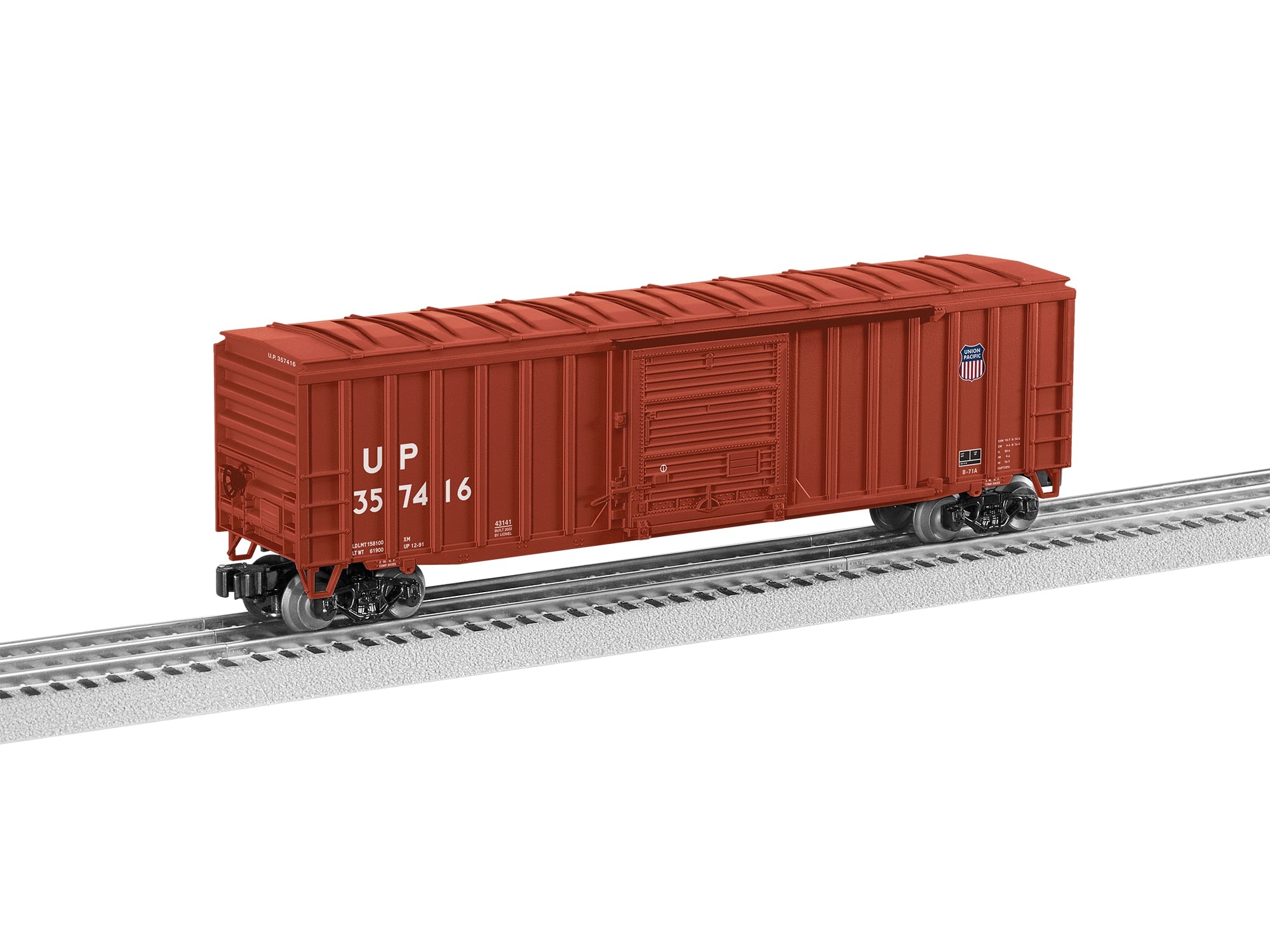 U.P. STD O MODERN BOXCAR