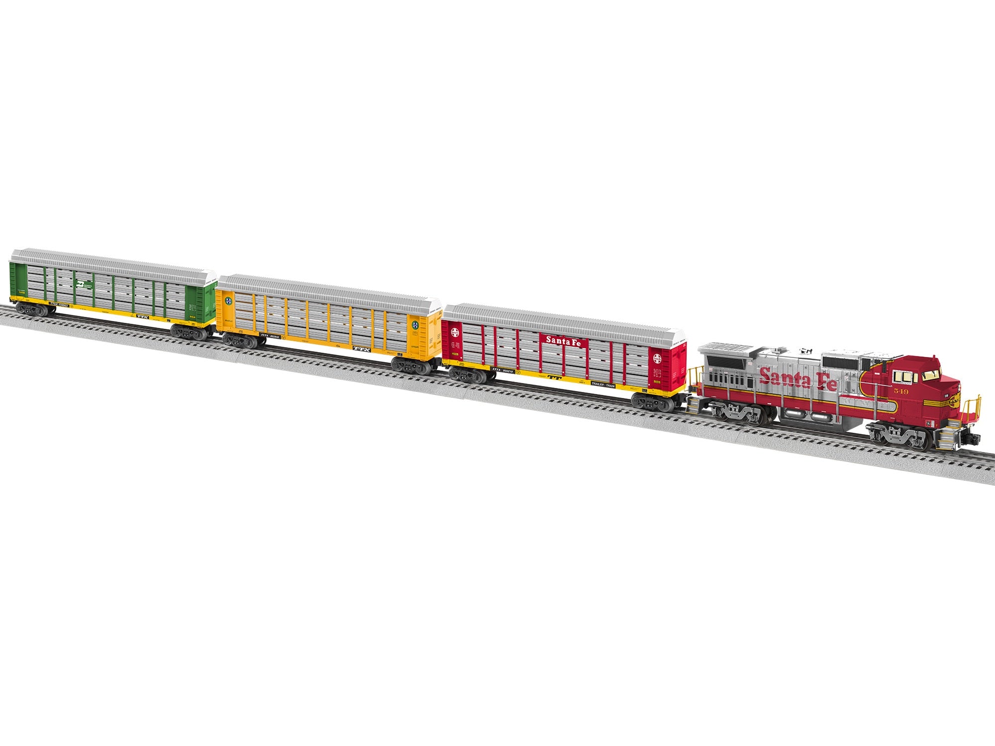 S.F. DASH 8 AUTO RACK LION CHIEF  SET
