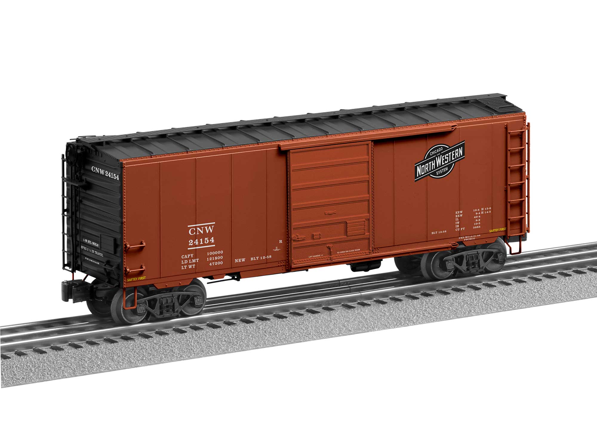 C&NW GRAIN DOOR BOX CAR